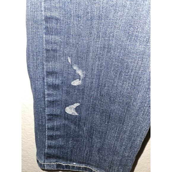 Ariat Real Jeans Women Sz 27R Mid Rise Straight Leg Blue Denim Length 31 - Picture 8 of 13